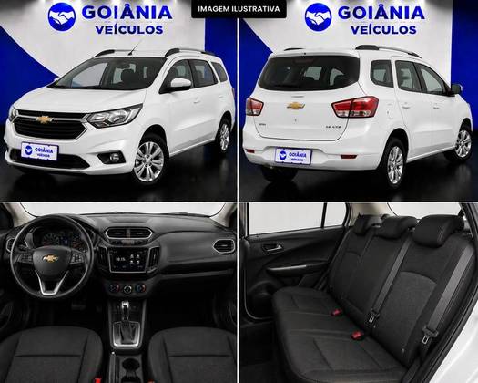 CHEVROLET SPIN 1.8 LTZ 8V FLEX 4P AUTOMÁTICO CHEVROLET SPIN 1.8 LTZ 8V FLEX 4P AUTOMÁTICO